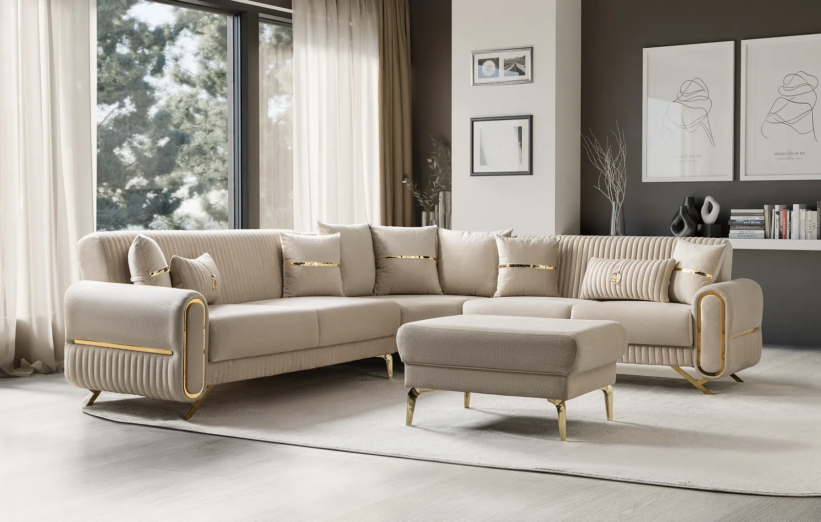 Royal Gold Köşe Takımı